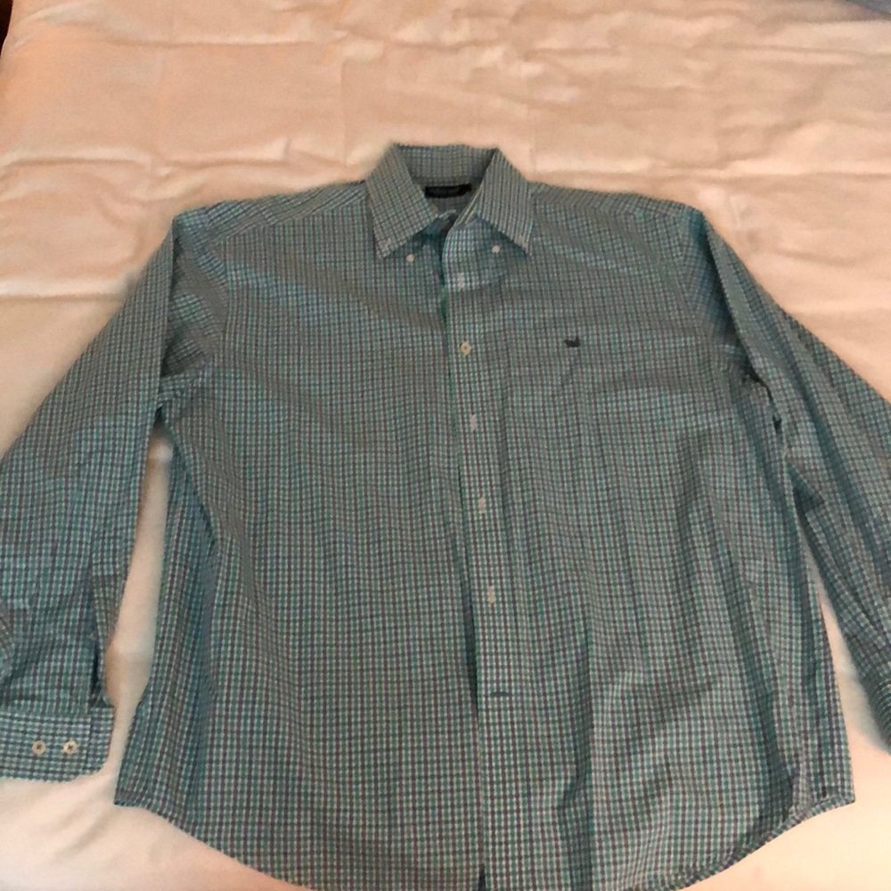 This is a Southern Marsh Casual dress shirt
